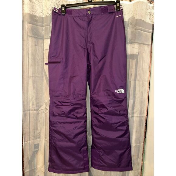 The North Face Girls Freedom Insulated Freedom Snow Pants Gravity Purple XL extr - Picture 1 of 7